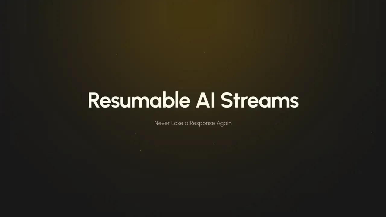 Resumable AI sessions interface showing cross-device conversation continuity