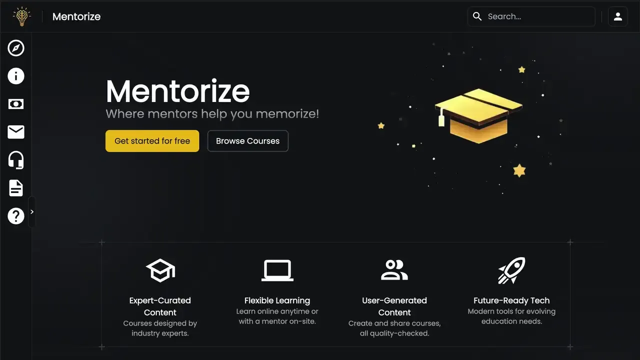 Mentorize Learning App